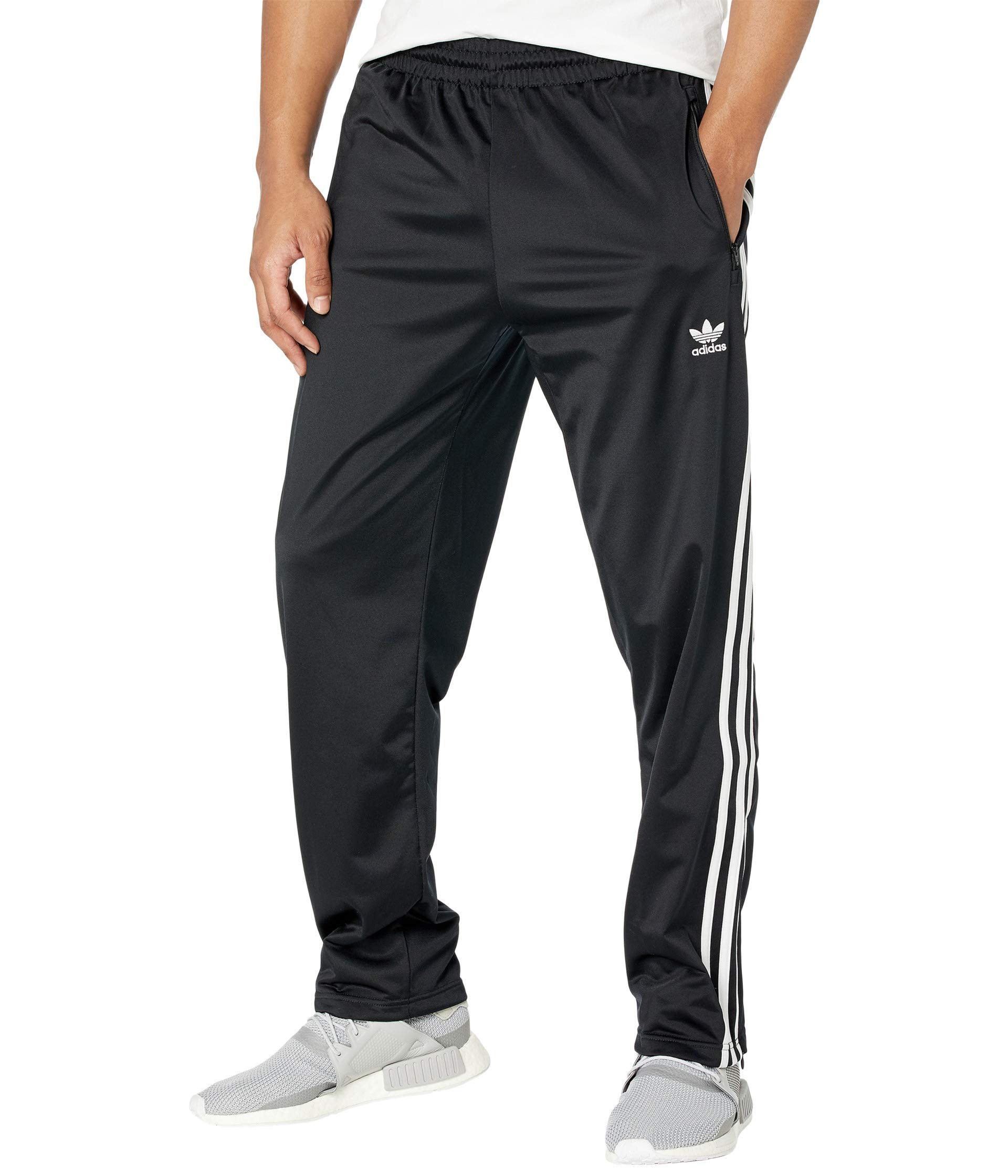 adidas Originals,Mens,Firebird Track Pants,Black,Medium
