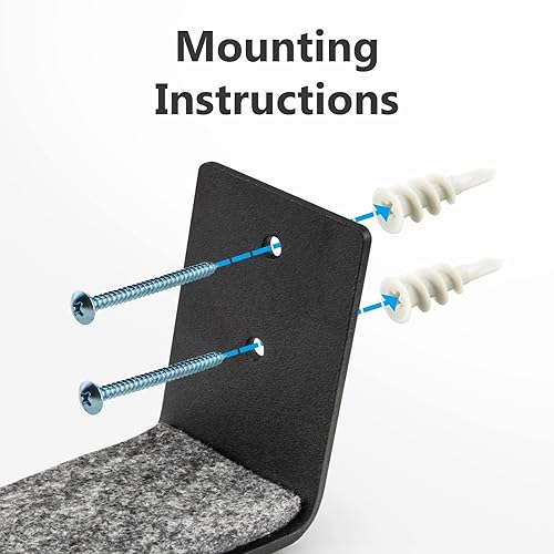 Miniatura 4 de Alpinista Exhibición de montaje en pared para snowboard, de aluminio sólido para el hogar y el garaje, almacenamiento de snowboard y tabla de surf