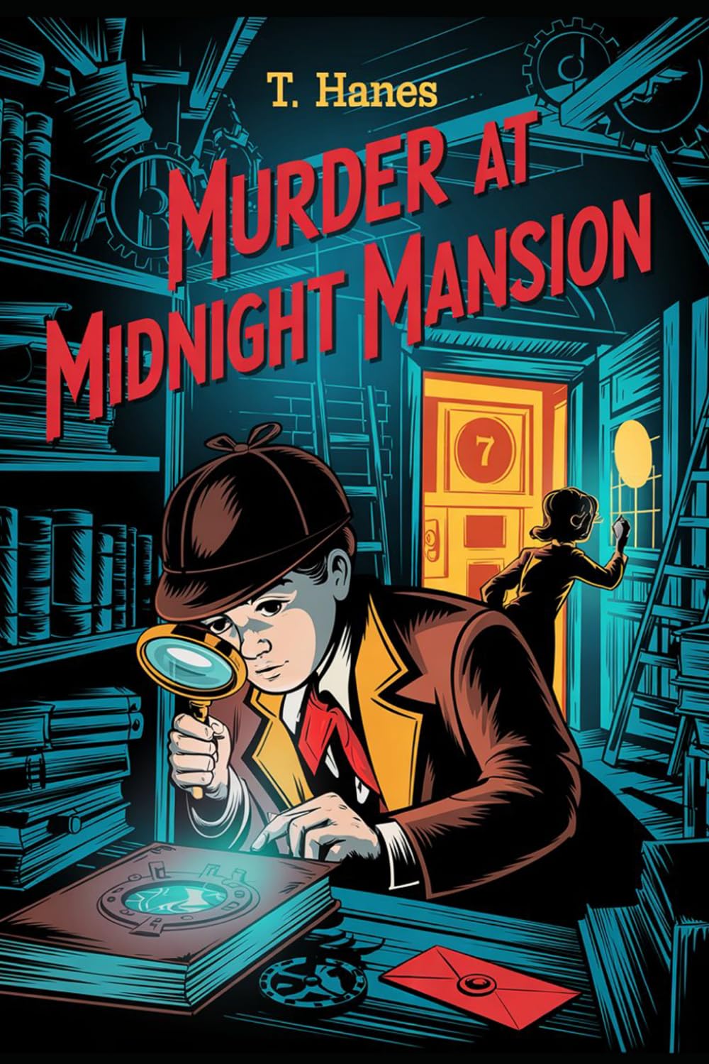 Murder at Midnight Mansion: A gripping mystery thriller and suspense adventure for kids and teens, packed with puzzles, dark secrets, and chilling ... mansion. (The Renaissance Cipher Chronicles)