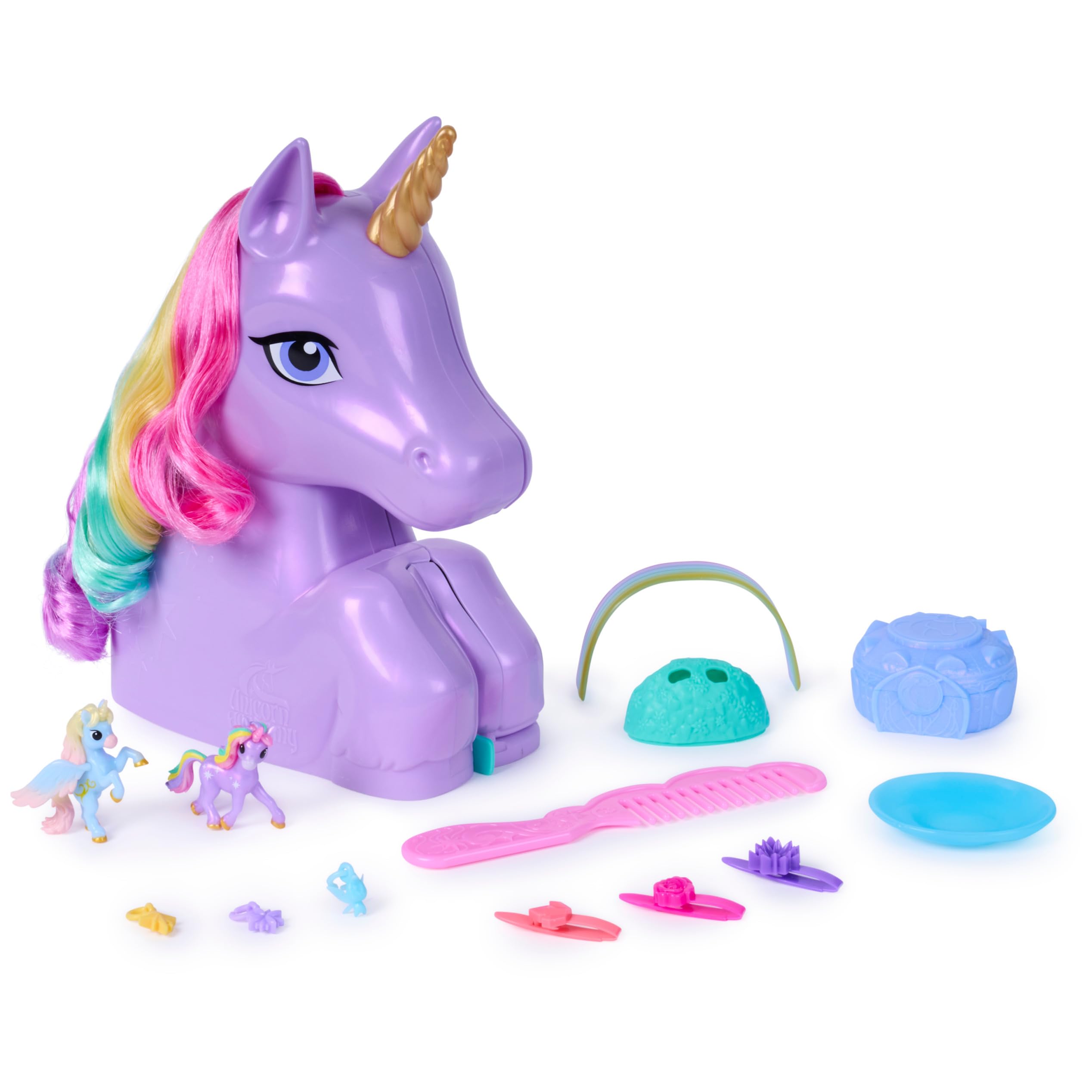 Unicorn Academy - L'Ecole des Licornes - Playset Wildstar Tête À Coiffer