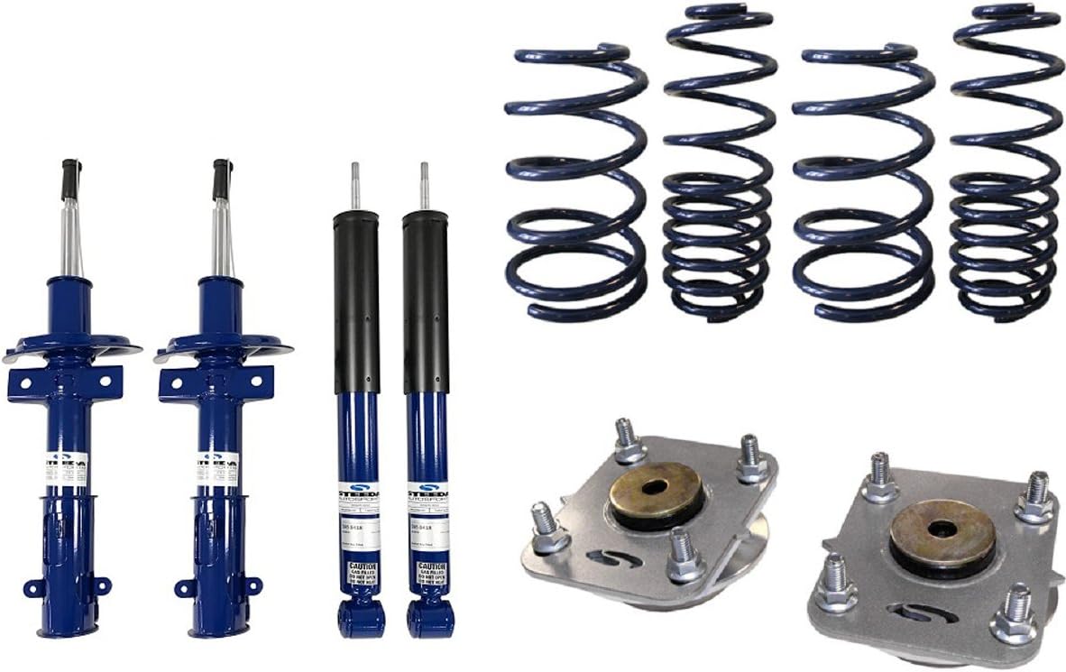 Steeda Pro-Action Ultra-Lite Spring/Shock/Strut Mount Kit Compatible with 05-10 Ford Mustang