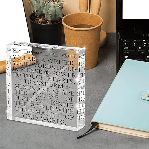 Miniatura 3 de Regalos geniales para escritores, regalo de autor para amantes de la escritura, regalos para guionista de novelista de libros, aspirantes a