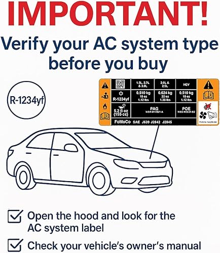Vista 10 de ZeroR® Permafrost para sistemas de CA R1234YF Potenciador de rendimiento 5 latas + medidor de grifo HD de 24 pulgadas