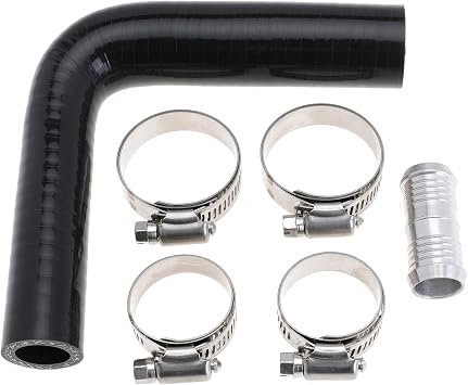 Silicone Hose Kit for Ford F150 5.0 V8 or 3.7 V6 or 3.5 V6 for EcoBoost Engine 2011-2016 and for Ford Expedition 3.5 V6 for EcoBoost Engine 2015-2017, Black