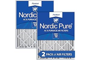 Nordic Pure 20x25x5 MERV 12 Pleated Air Filters