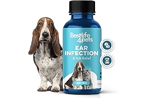 Natural Ear Treatment for Itchy Ears, Infection, Mites in Cats and Dogs...