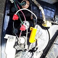 Vista 7 de ZONETECH Resistencias de carga LED de 50 W y 6 ohmios 4 resistencias de carga LED de alta calidad para luces direccionales LED o luces LED