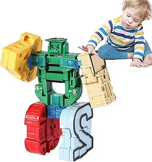 Bexdug Alphabet Transform Toys | Kids Alphabet Transform Toys - Early Education ABC Learning Alphabets Transform Toys for Kids Children Girls Boys