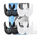 4 Pairs Creases Protector for Shoe Sneakers:AF1s,Dunks and More, Anti Creases Protector for Men's 7.5-13 Women 5-8.5