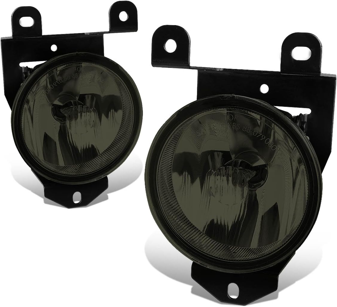 DNA MOTORING FL-NS039-SM Front Bumper Fog Light Driver & Passenger Side [Compatible with 2006 Escalade / 01-07 C3 Denali / 01-06 Yukon]