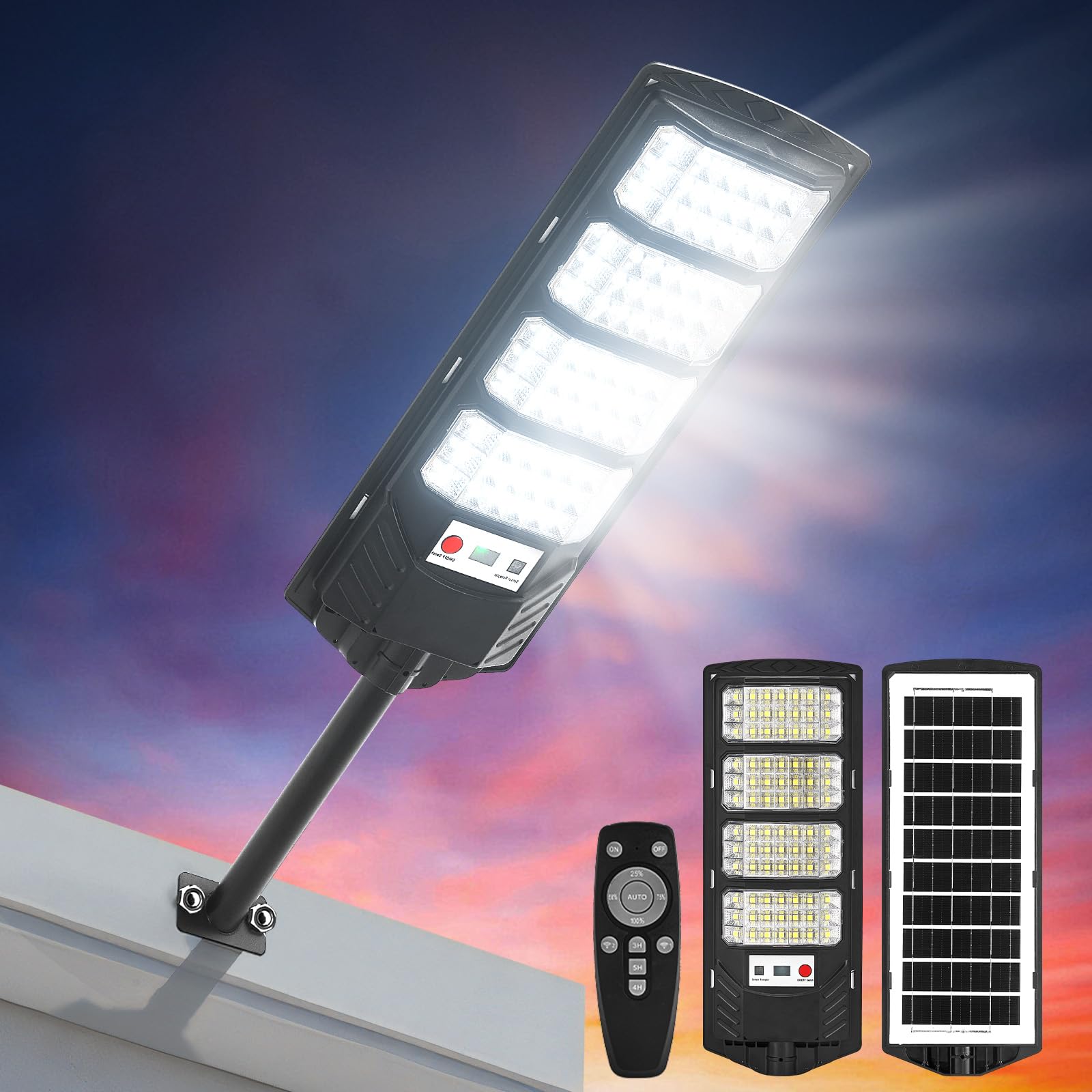 15 Ways to Secure Your Garage and Protect Your Stuff 55 JOISTOON Solar Security Light (2-Pack)