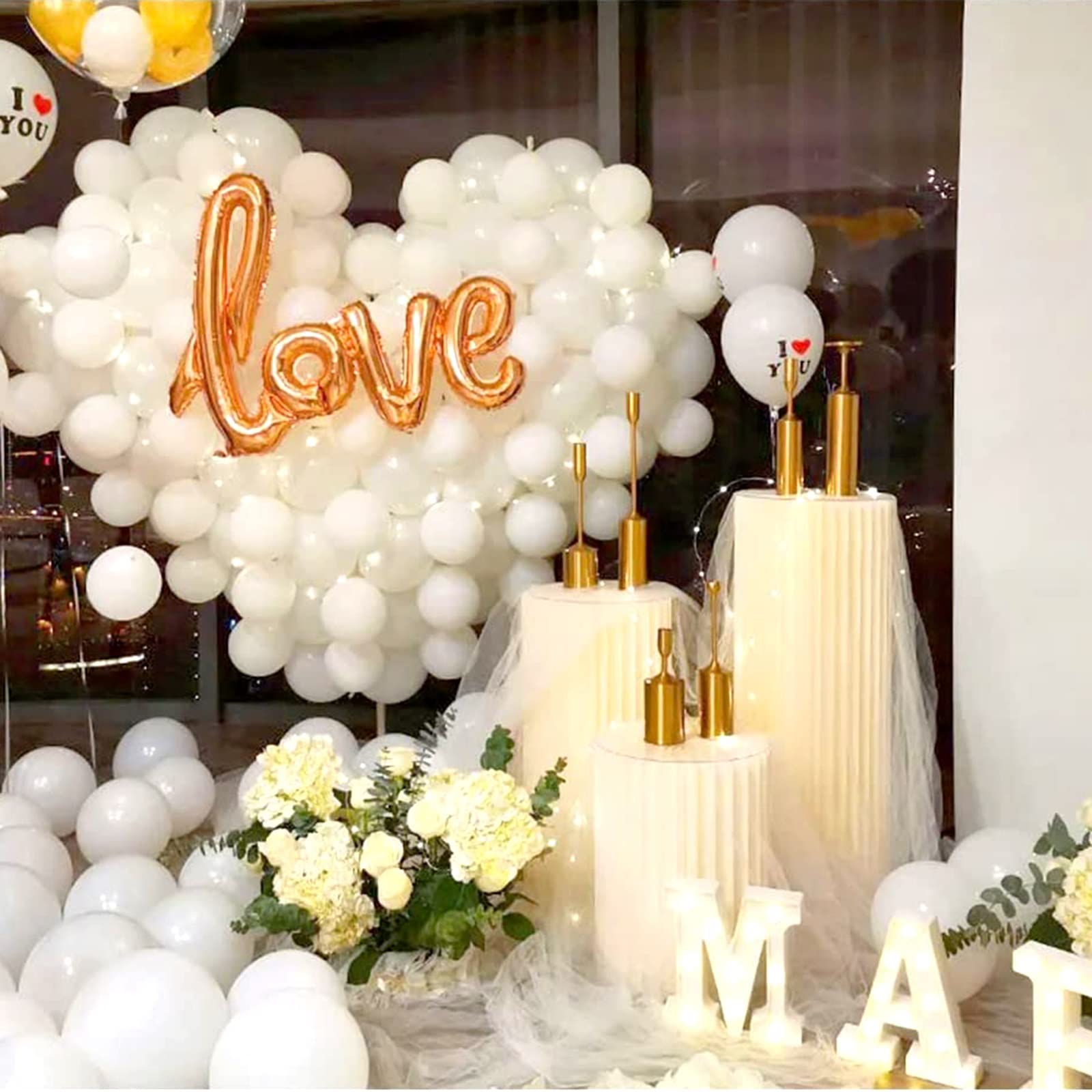 colonne di Carta Pieghevoli, piedistalli espositivi, colonne di Carta Pieghevoli con Coperchio in Acrilico per Decorazioni di Matrimoni e Feste di Compleanno (60 cm)