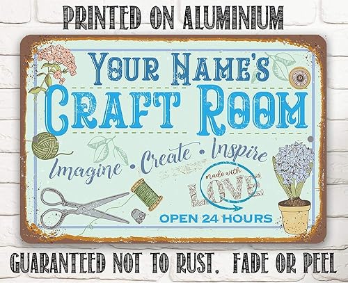 Miniatura 7 de Personalized Craft Room - Custom Sewing Room Decor, Inspiring Hobby Room Art Decorations and Gifts for Artists, Quilters, Seamstresses and Sewers,