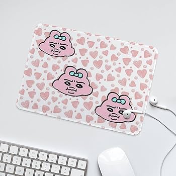 幽鬼うさぎ マウスパッド Amazon | [おぱんちゅうさぎ-ダイナミック] マウスパッド 円形