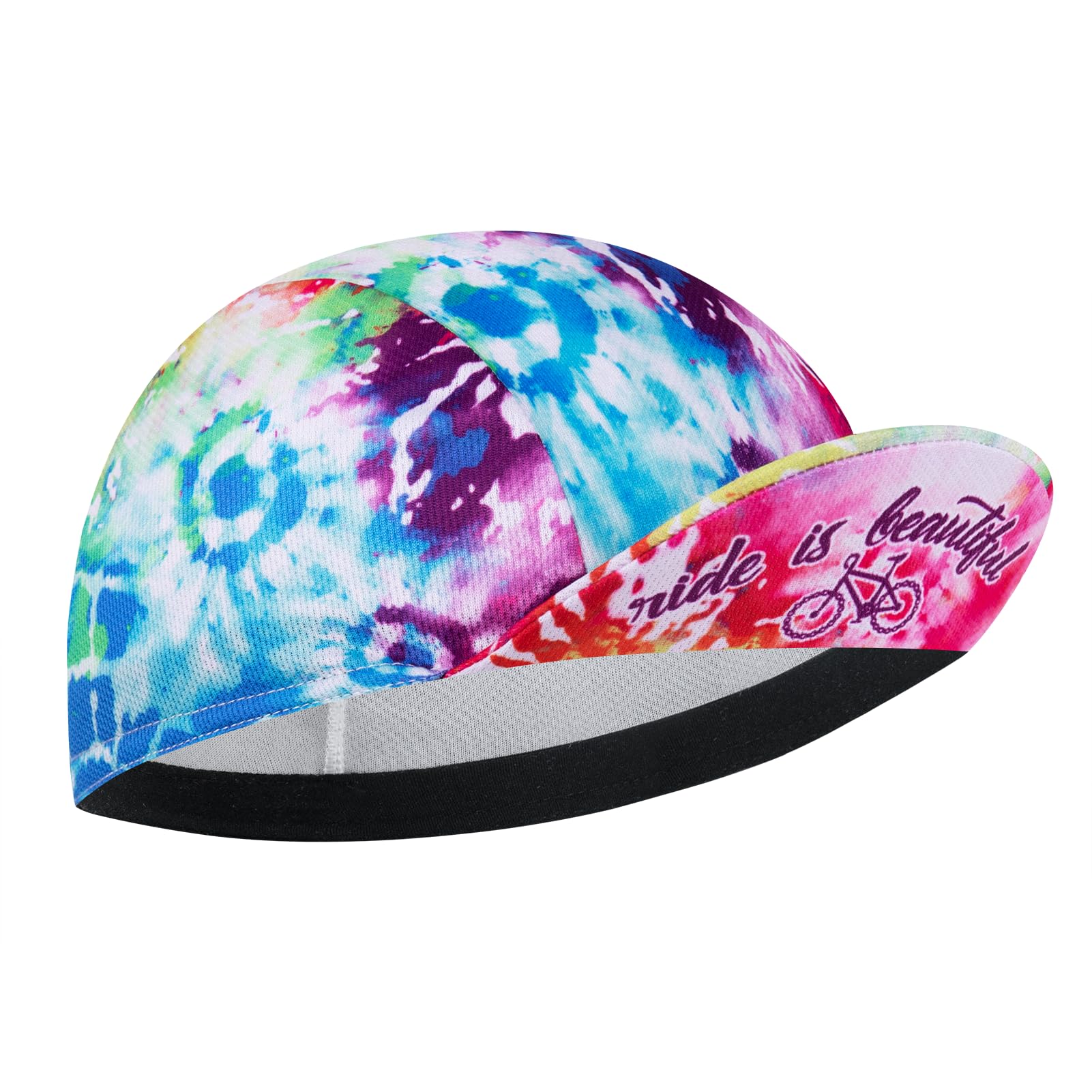 Cycling Cap for Man and Woman Cycling Hat Under Helmet-Polyester Breathable Sweat Absorbent