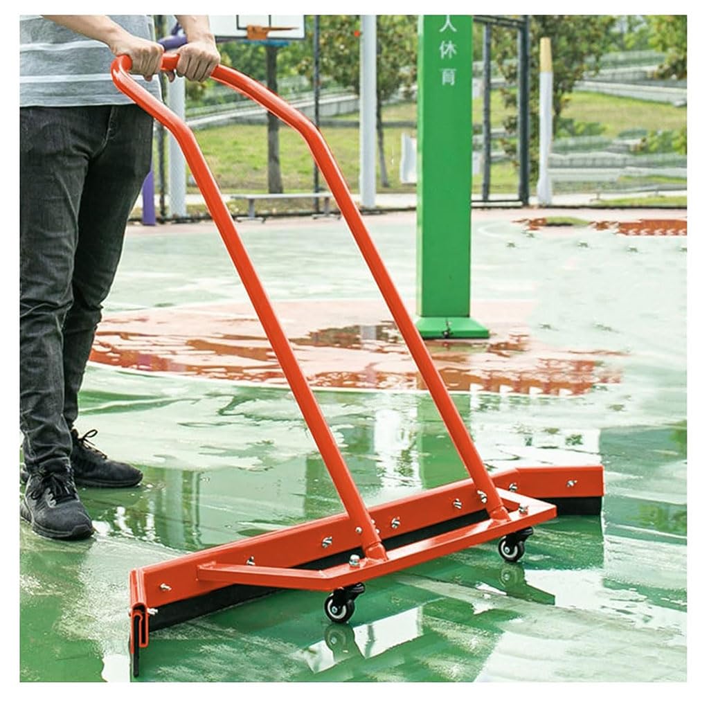 water remover， Professional Squeegees,Sport Tennis Court Squeegee Floor Water Remover Broom,Orange