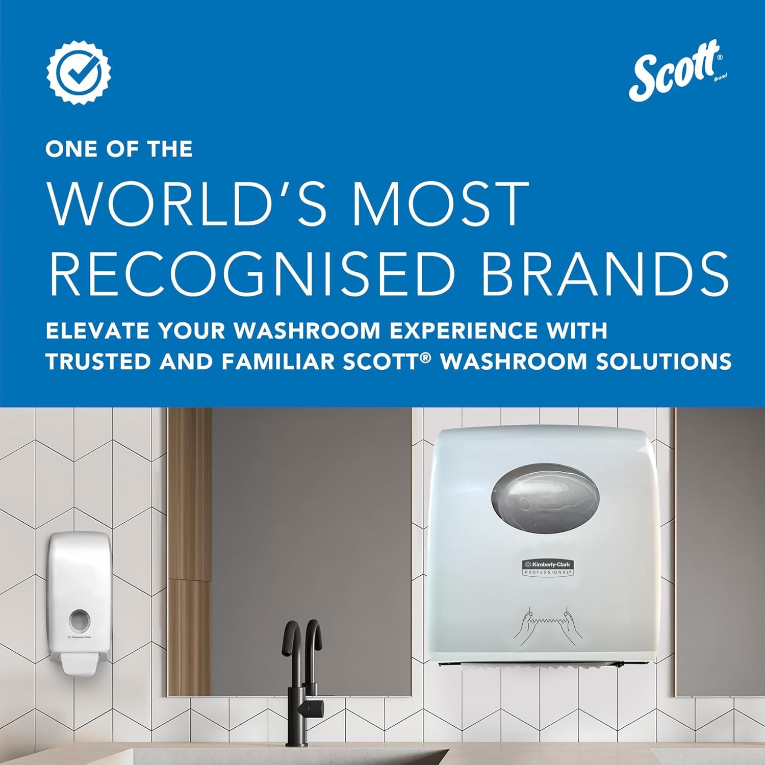 Scott 6342 Control Gel de Manos en Espuma de Uso Frecuente, 6 Estuches X 1 Litro, Transparente