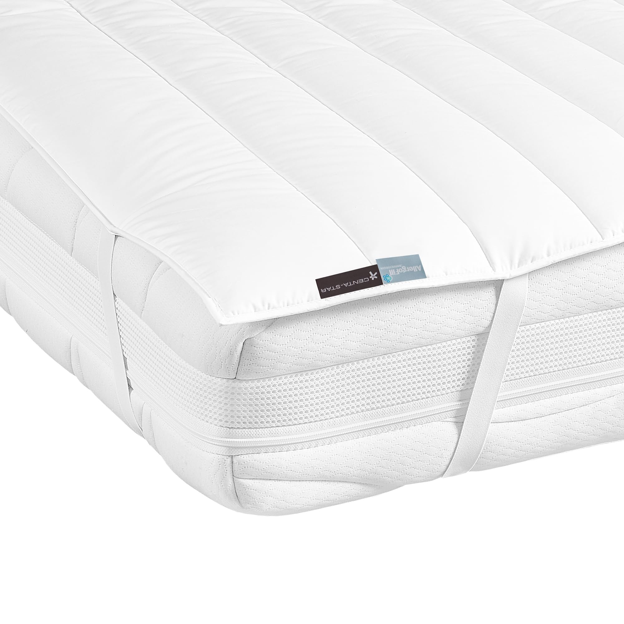 Centa-Star Unterbett 100x200 AllergoProtect® - Klinisch getestet - Matratzenschoner für Allergiker, Matratzenauflage, Matratzenbezug, Matratzenschutz-Bezug - Made in Germany
