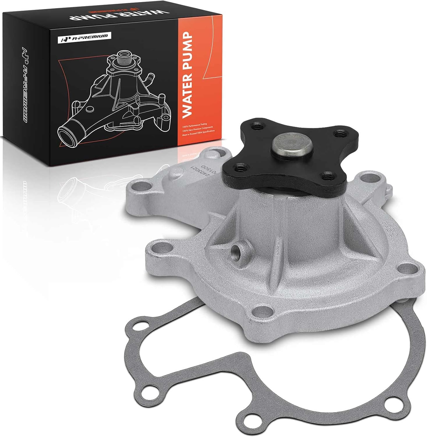 A-Premium Engine Water Pump with Gasket Compatible with Nissan Altima 1993-2001 2.4L, Replaces # 210101E400