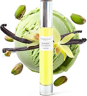 Scentual Fragrances, Luxury Perfume Oil, Ultra-Concentrated Women Roll-On Fragrance Oil, Long Lasting Rollerball Travel Mini Perfume, Vegan, Alcohol & Cruelty Free 10ml (Dolce Gelato)