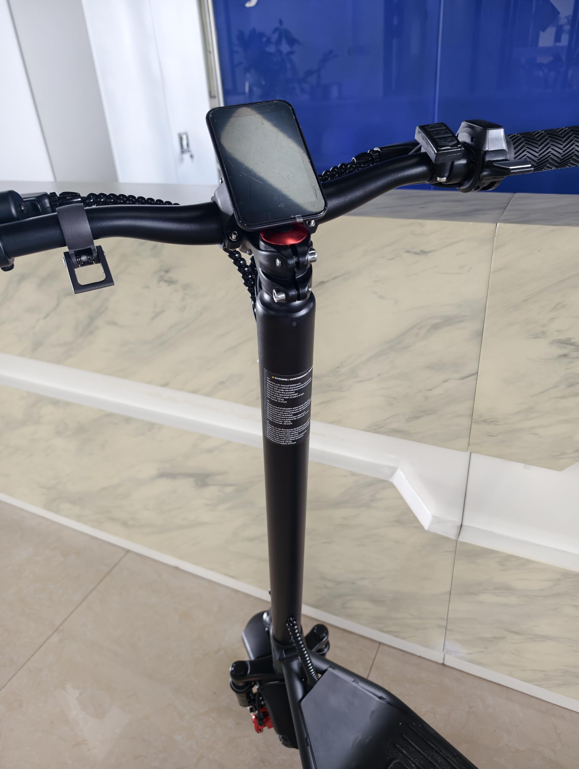 Trottinette Électrique Adulte 500W, 25 km/h, autonomie 45 km, 48V, 12Ah 10" Pneus
