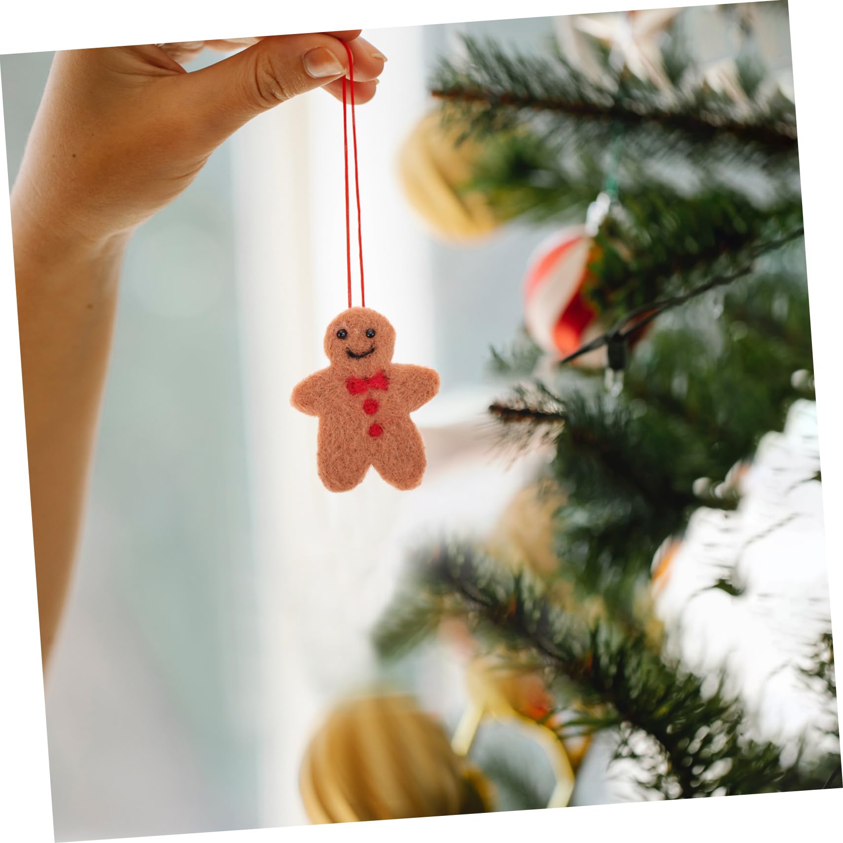 SEWACC 30piezas Adornos De Jengibre Para Accesorios De Cabello y Decoración Navideña Perfectos Para Manualidades y