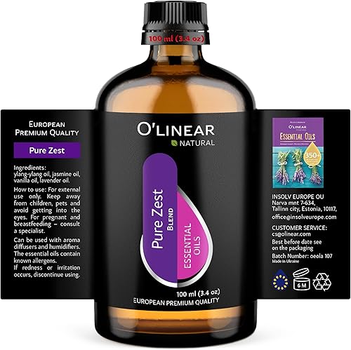 Vista 39 de Natural Calm Serenity Sleep Mezcla de Aceites Esenciales - Aceites de Aromaterapia Puros para Sueños y Relajación, Perfecto para Difusor - Aceites