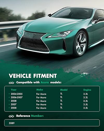 Miniatura 7 de SCITOO 3089 Aire Acondicionado Condensador AC Compatible para 2004-2008 para Acura para TL