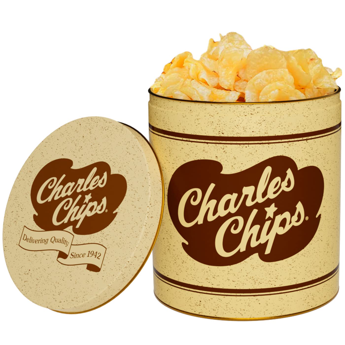 Amazon.com: Charles Chips Kettle Cooked Potato Chips – 16oz Small