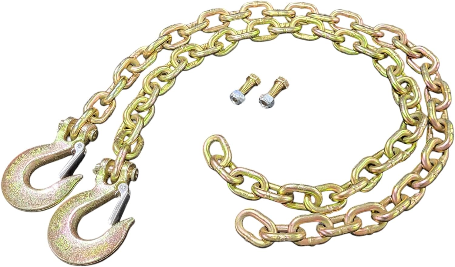 Shocker 5th Wheel to Gooseneck & Demco Coupler Conversion Kit with Chain Kit, Fits Lippert 1621 0719 & RhinoBox - 24,000 lbs GTW