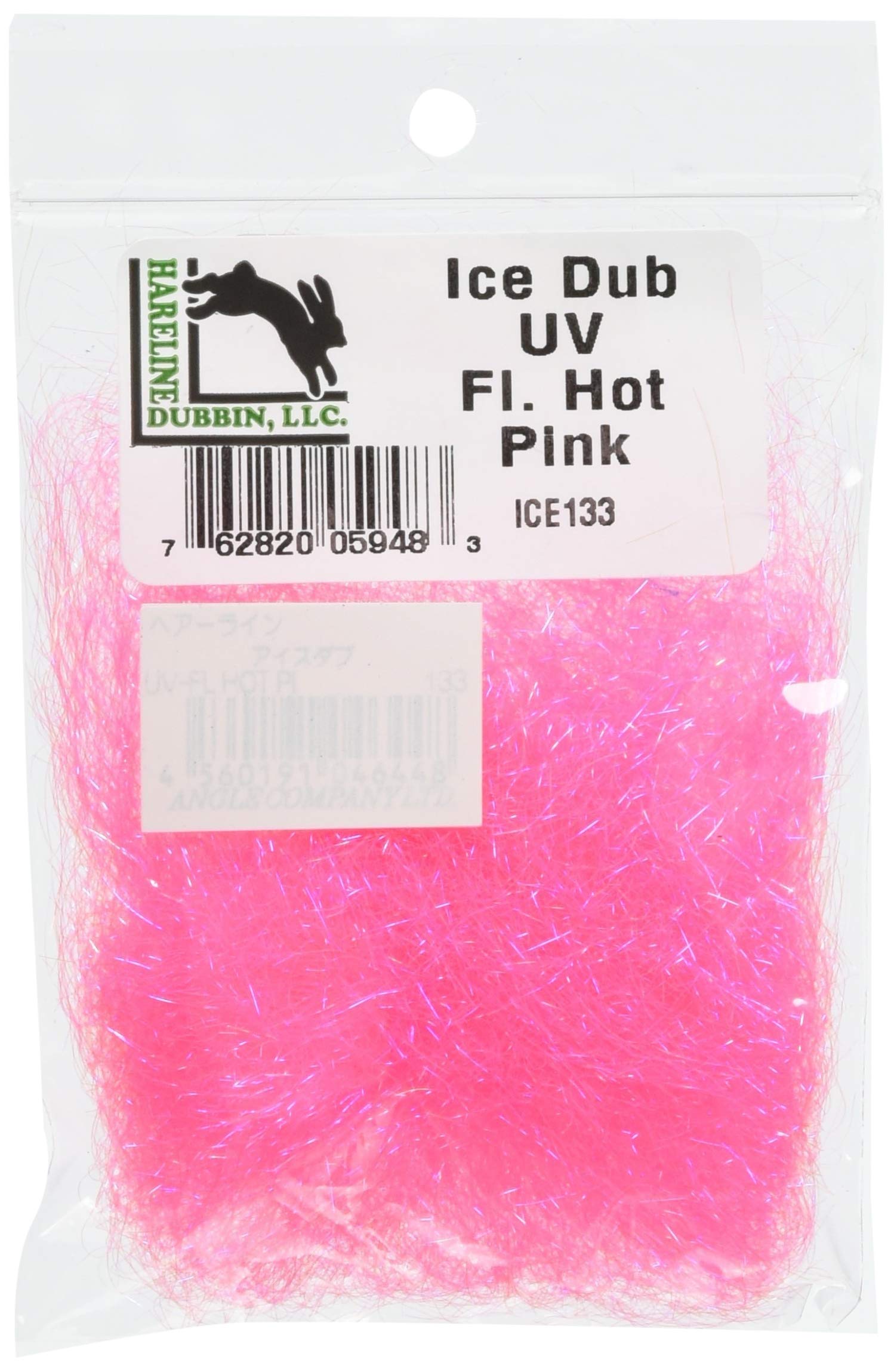 Hareline(FL. HOT PINK) - Hareline Dubbin Ice Dub