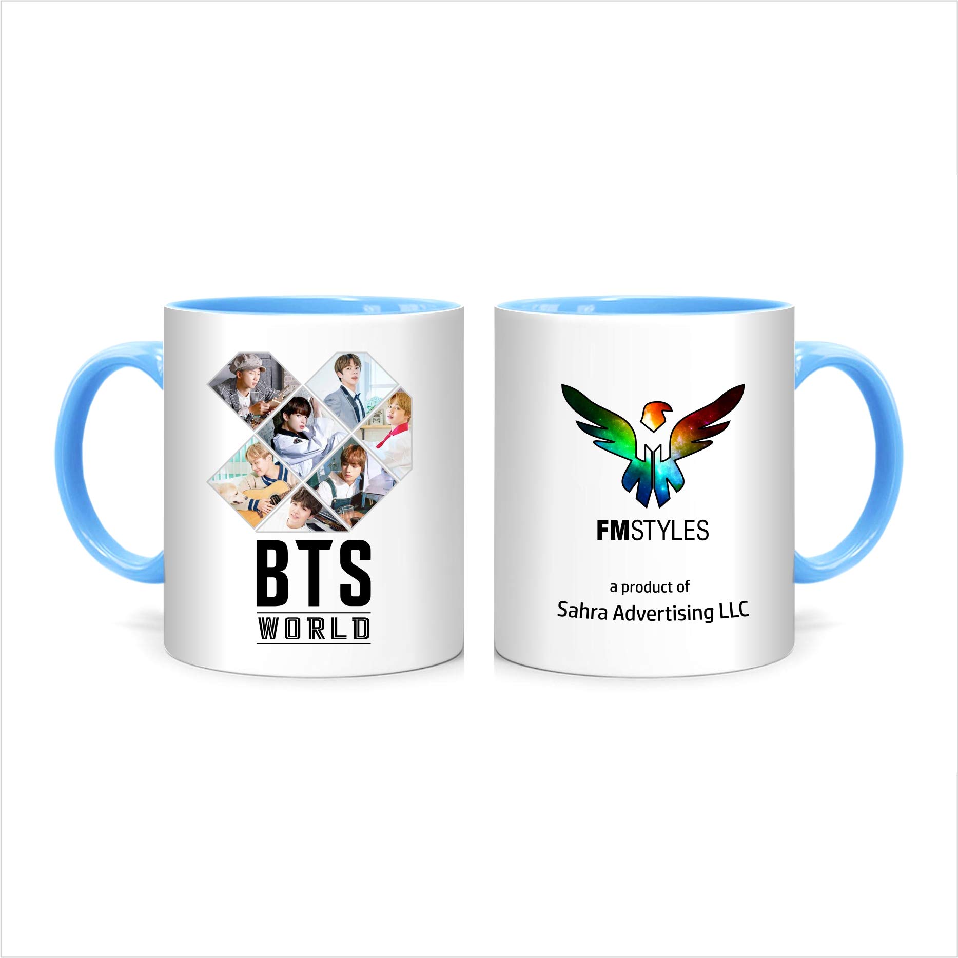 FMstylesBTS World Mug - MUG-BLUE-FMS625