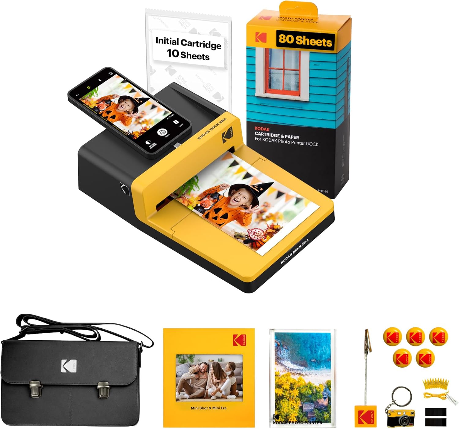 Printer + 90 Sheets + Accessories