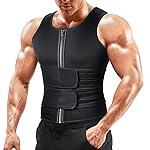 A+ Choice Sauna Vest Waist Trainer for Men - Mens Sauna Suit Large Sweat Belt Body Shaper for Gym Workout Exercise Faja Para Hombre Plus Size 3XL