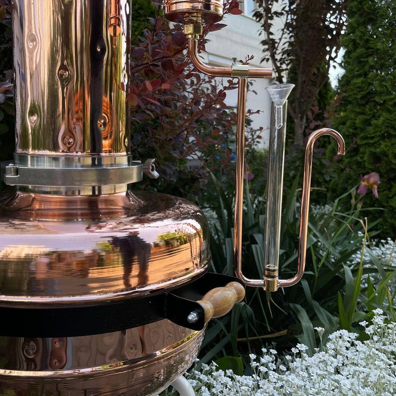 Essential Oil Distiller 2L 4 inches (Premium kit) - Essential Oil Distiller for Steam Distillation Oil Making and Extracting - Home Distiller Equipment DIY