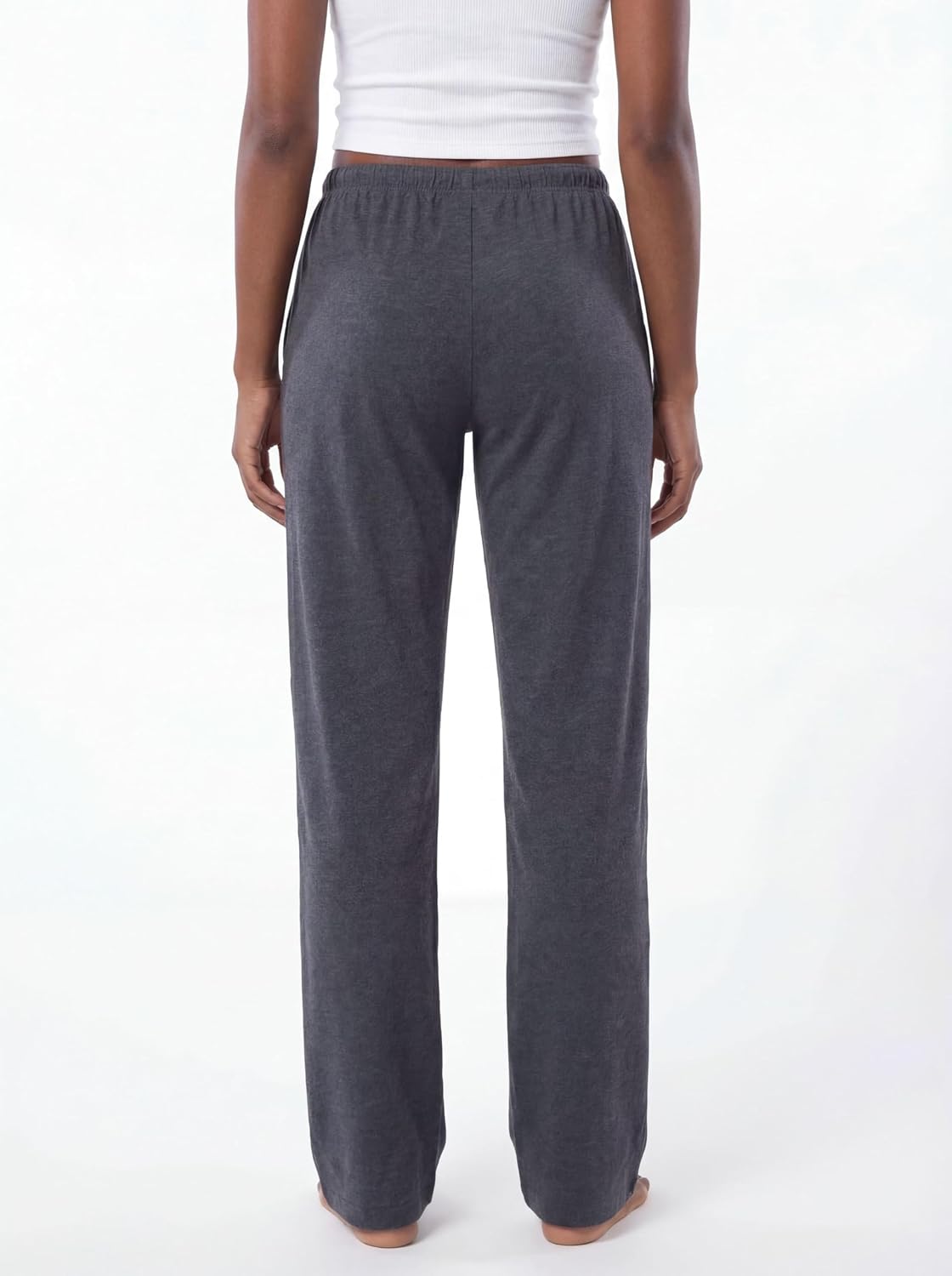 ANDREW SCOTT Women's Cotton Strech Pajama Lounge Pants | Drawstring & Pockets | Multi Packs