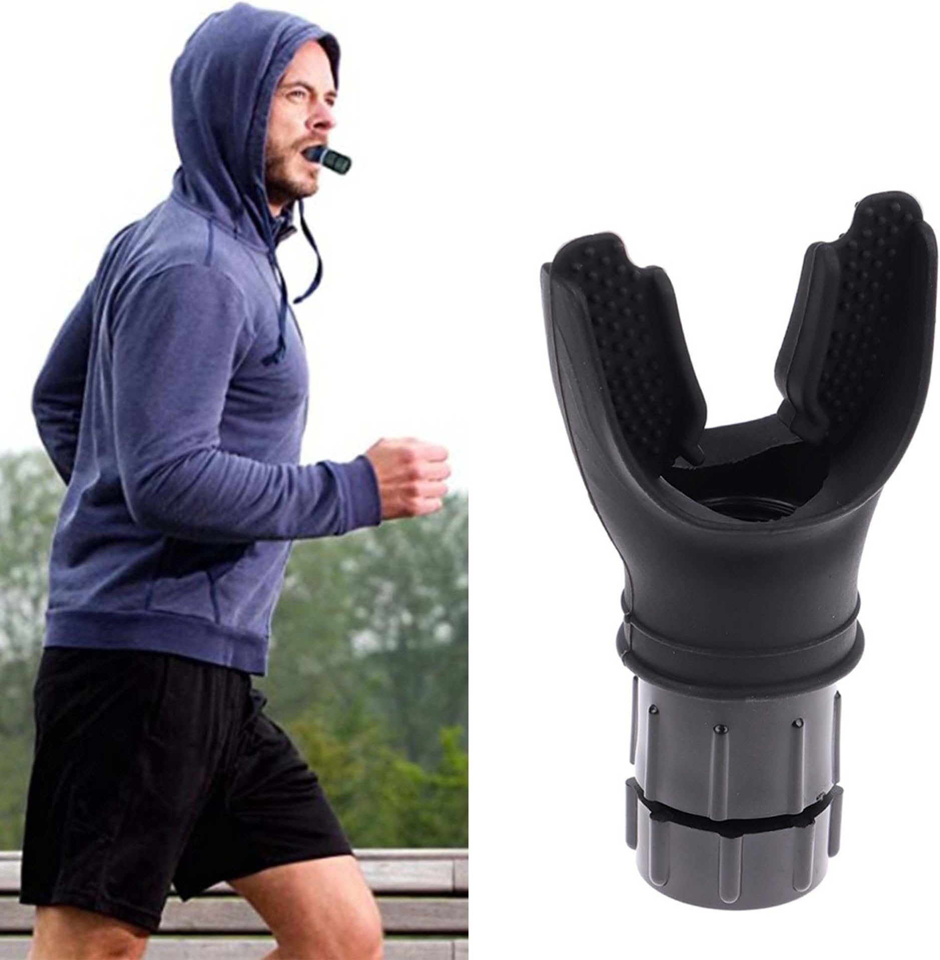 Lung Trainer Sport, Breathing Exercise Device for Hypoxia, Respiratory Trainer, Iron Lung