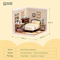 Vista 8 de Super Creator - Juego de construcción de mini bloques para adultos, kit de casa de plástico en miniatura Super Store - juguetes de bloques