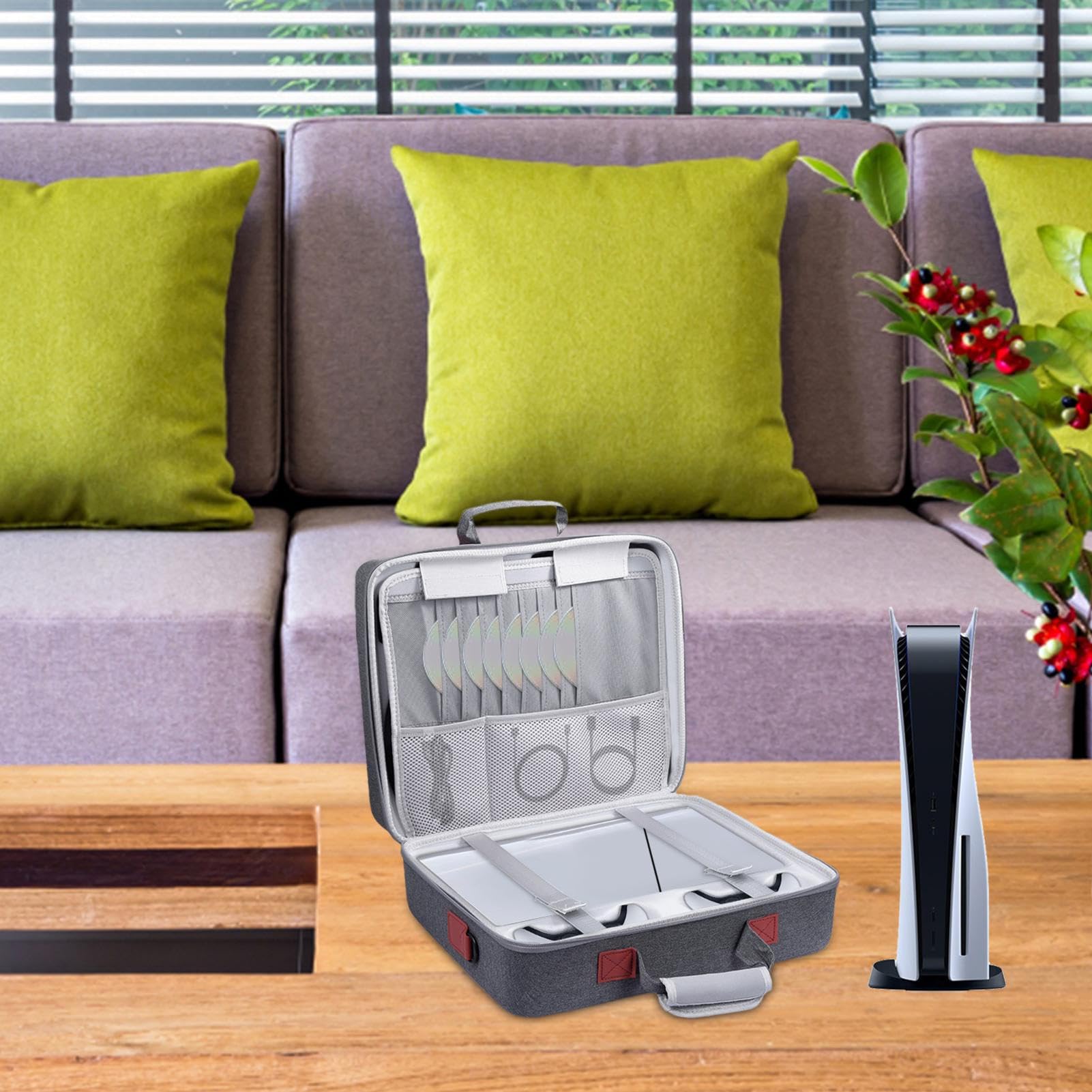 Étui de transport pour console, sac de transport avec bandoulière pour manettes, câbles, console de jeu portable [video game] [Nintendo Switch]