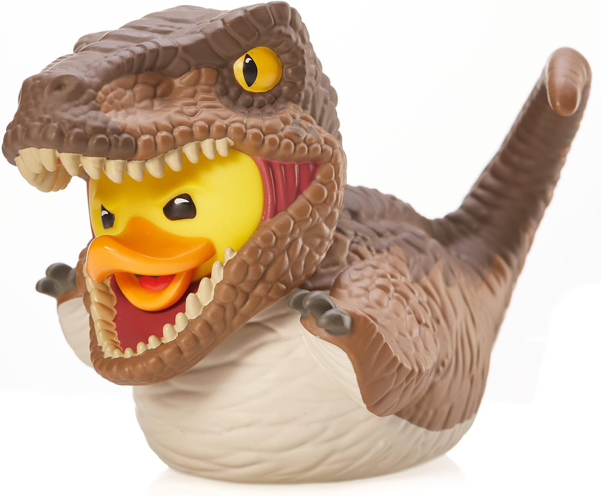 Jurassic World - Velociraptor Boxed Edition Rubber Duck Toy 3.5"