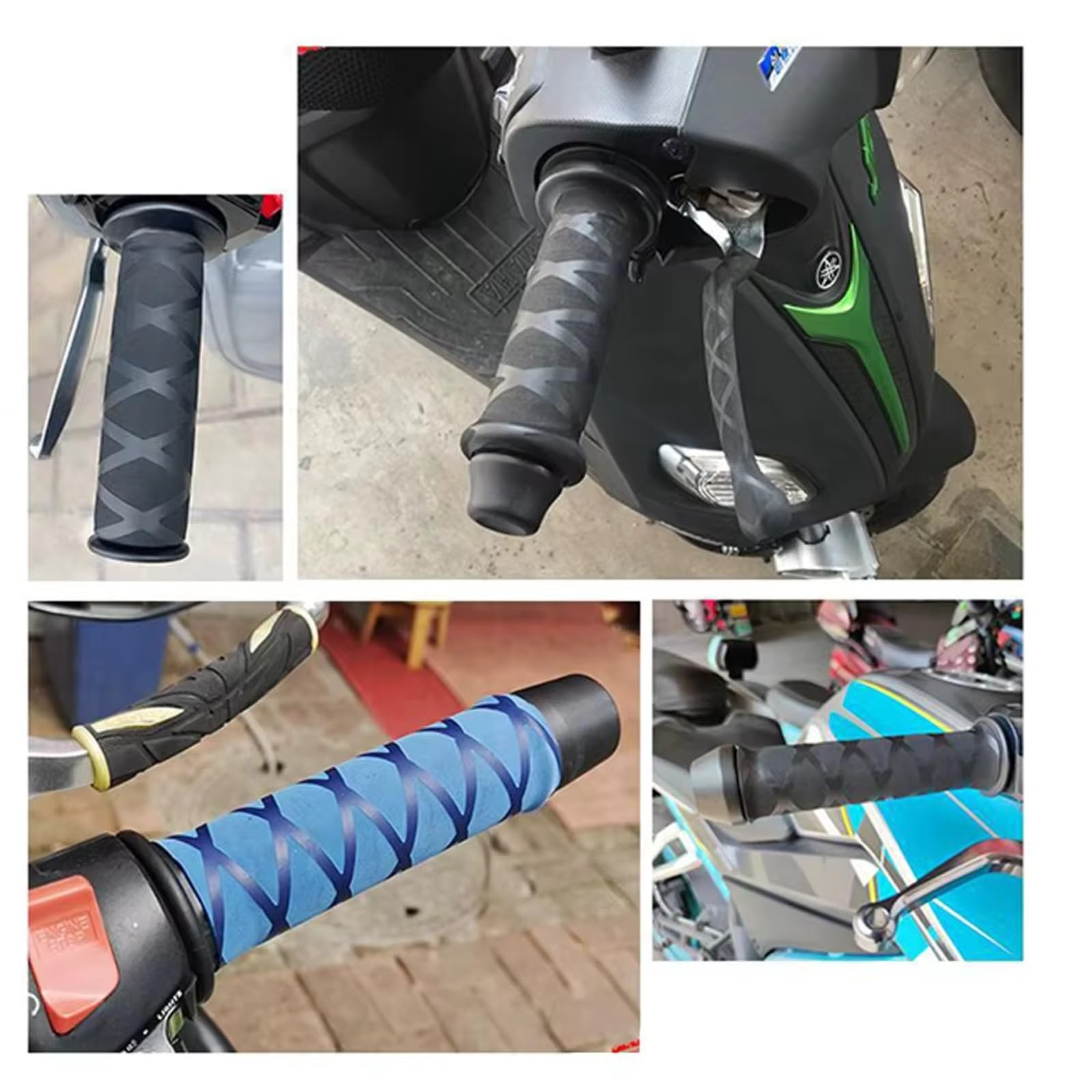Couvercle Poignée Thermorétractable Moto Manchon Poignée Antidérapant