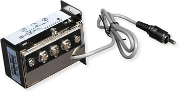 محول مطابقة الخط Bogen WMT1A، محول معاوقة متوازنة من 10 كيلو أوم Hi-Z إلى 600 أوم، طرف لولبي RCA إلى 600، عزل إشارة صوتية، حاوية فولاذية مضغوطة