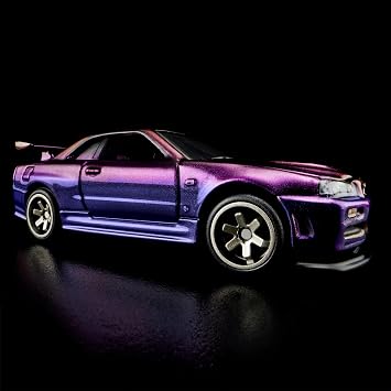 Hot Wheels Nissan Skyline GT-R BNR34 Collectors RLC Exclusive