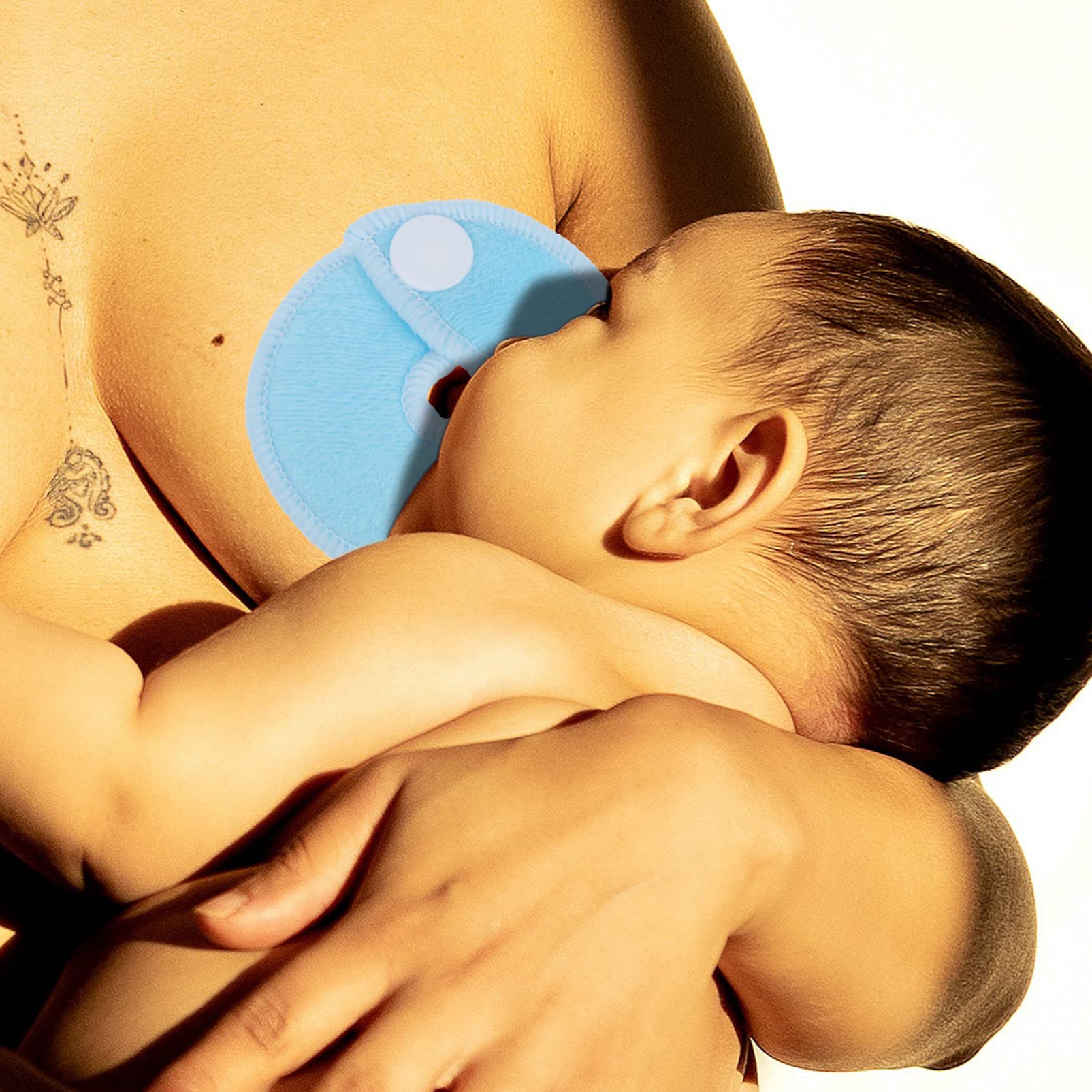 Beavorty 28 almohadillas de tubo G para soporte de alimentación, cubiertas de botón de tubo G abdominal, suministros de tubo de alimentación reutilizables, fundas suaves para tubos de alimentación