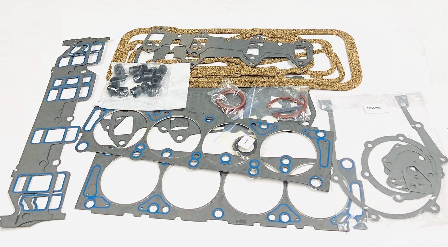 Engine Overhaul Gasket Set Compatible with Ford 390 360 332 352 406 427 428 (FE Gaskets)