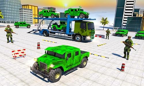 Army Car Transport Truck Game and Army Vehicle Transport Truck Games