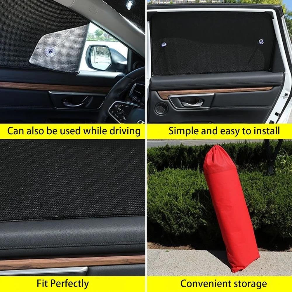 Parasol Coche Magnético Para Benz Para Vito Para Long Para W639 2003~2012 2013 2014 Versión Tres Puertas Accesorios Para Parasoles Coche(2PCS)
