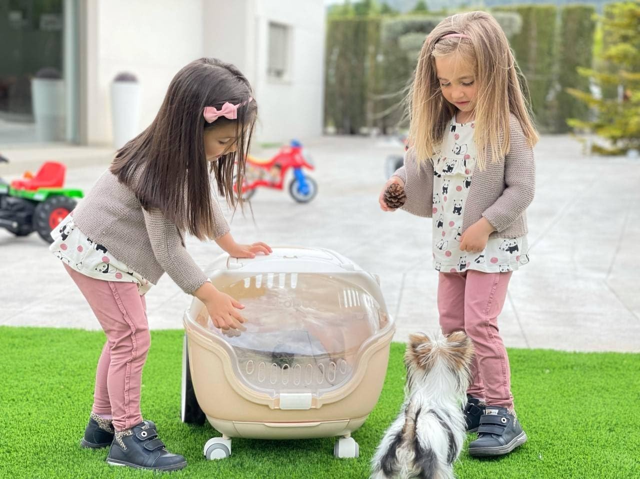 GAUN TRANSPORTIN Bubble Sand con Ruedas