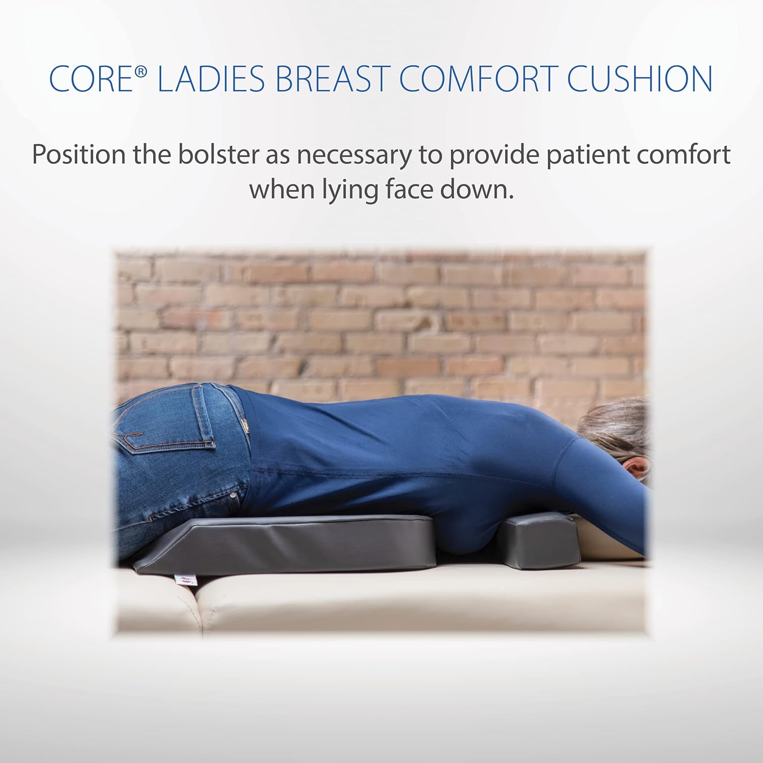 Core Products Breast Comfort Cushion Positioning Bolster - Black
