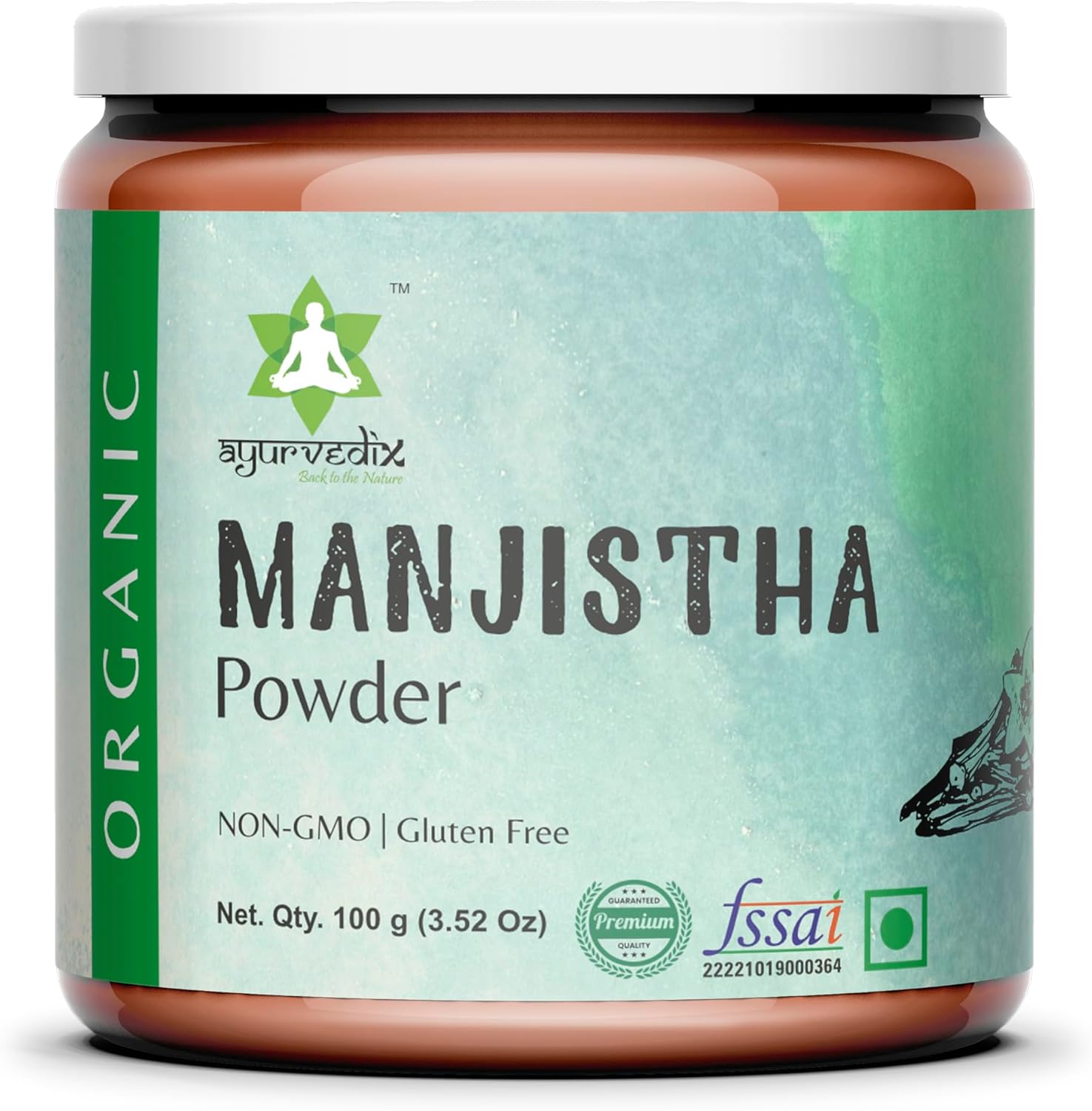 Organic Manjistha Powder 100g (Pack of 2)